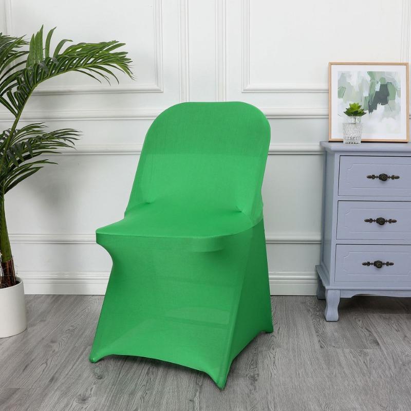 1/2/5 PCS Stretch Spandex Wedding Chair Cover for Weddings Birthdays Parties Events Hotels Banquets