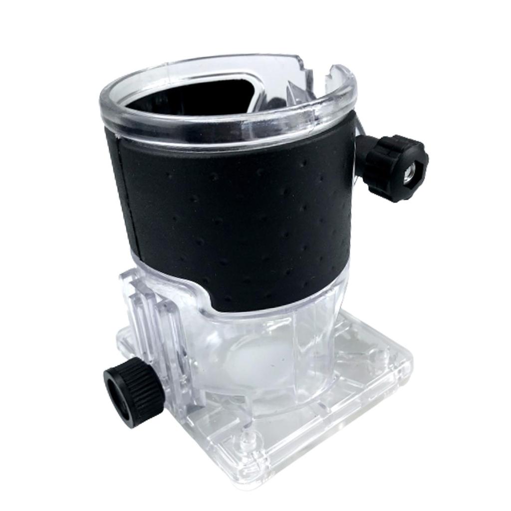 Woodworking Trimmer Router Base Protective Shield Accessory Multifunction Stable Power Tool