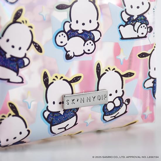 SKINNYDIP Pouch Pochacco Repeat Sanrio Characters Makeup Pouch Accessory Case 8242PCRP