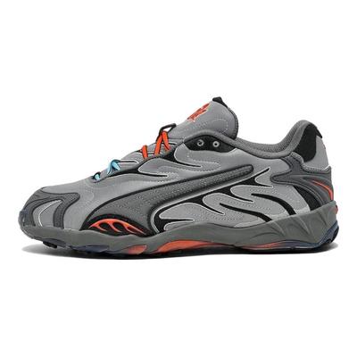 A$AP Rocky x Inhale Yansıtıcı Gümüş Unisex Spor Ayakkabı Gri Siyah Kırmızı 405383-01
