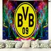 Borussia Dortmund Wall Tapestry Aesthetic Wall Hanging Printed Fabric Blanket Decorative Tapestries for Bedroom Living Room Home Decor