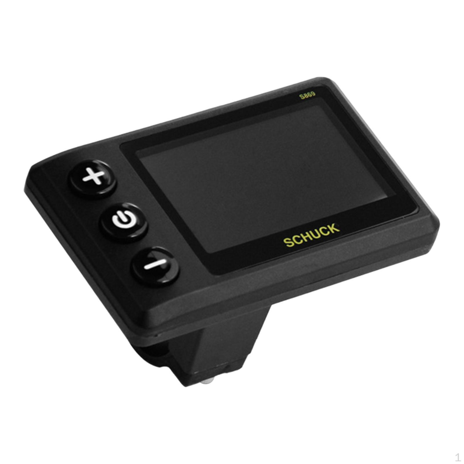 Control Panel for Electric Bicycle Bike LCD Display Meter Accessories Useful SM Connector
