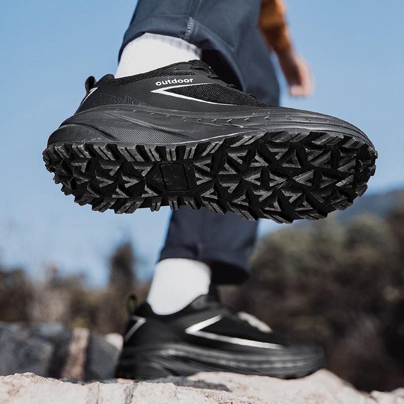 Fashion Men's Running Shoes Outdoor Sports Climbing Fitness Hiking Plus Size 48 Absorption Wear-resistant Anti-slip Casual Sports Shoes