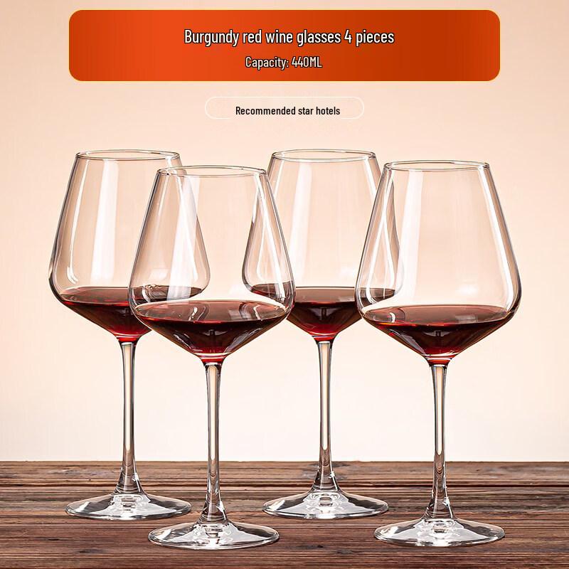 ZISIZ Handmade Red Wine Glass & Decanter Set