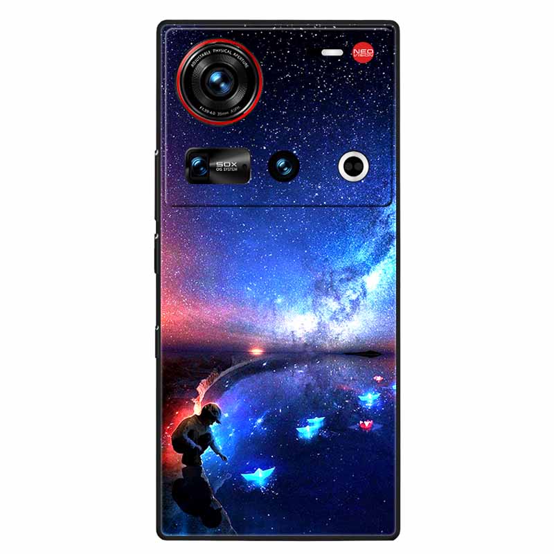 For ZTE Nubia Z70 Ultra 5G Case 6.85'' Black Silicone TPU Soft Phone Cover for Nubia Z70 Ultra Protective Back Shells Z 70 Ultra