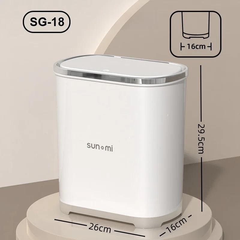 

Мусорное ведро с крышкой прессованного типа мусорное ведро для кухни, ванной комнаты, водонепроницаемое мусорное ведро для пищевых отходов, переработка отходов, туалетная корзина для мусора