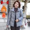 Mo'ou Women's Elegant Fleece-Lined Winter Padded Jacket