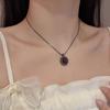 Exquisite Round Necklace Business Meeting Accessory Bead Necklace Perfect for Enhancing Your Daily and Evening Outfits