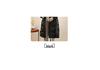Women's Stylish Over-the-knee White Duck Down Jacket - Long, Slimming, Warm, Waist-Cinched Belted Winter Outerwear.