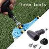Multifunctional Golf Spike Wrench Shoes Removal Adjustment Tool Replacement Spare Parts Tools Portable Nail Remover Puller
