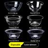 Disposable Plastic Crystal Bowls Set