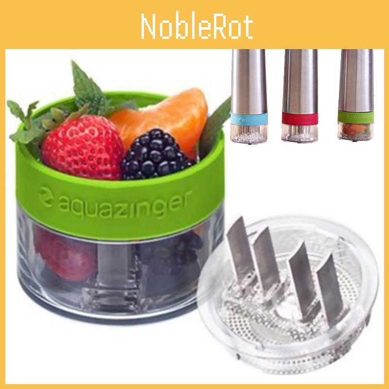 Aqua Zinger Flavor Infuser Flavored Water Bottle With Stainless Steel Design For Healthy Hydration