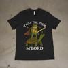Funny Frog Knight Shirt ’Twas the Tism M’Lord Meme Graphic Tee