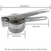 Potato Masher Kitchen Gadget Food Grade Stainless Steel Crusher Fruit and Vegetable Juicer Ergonomic Comfort Handle