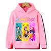 Kpop Witch Hunt Children's Clothing, Including Men's and Women's Spring and Autumn Hoodies and Fashionable Sweatshirts