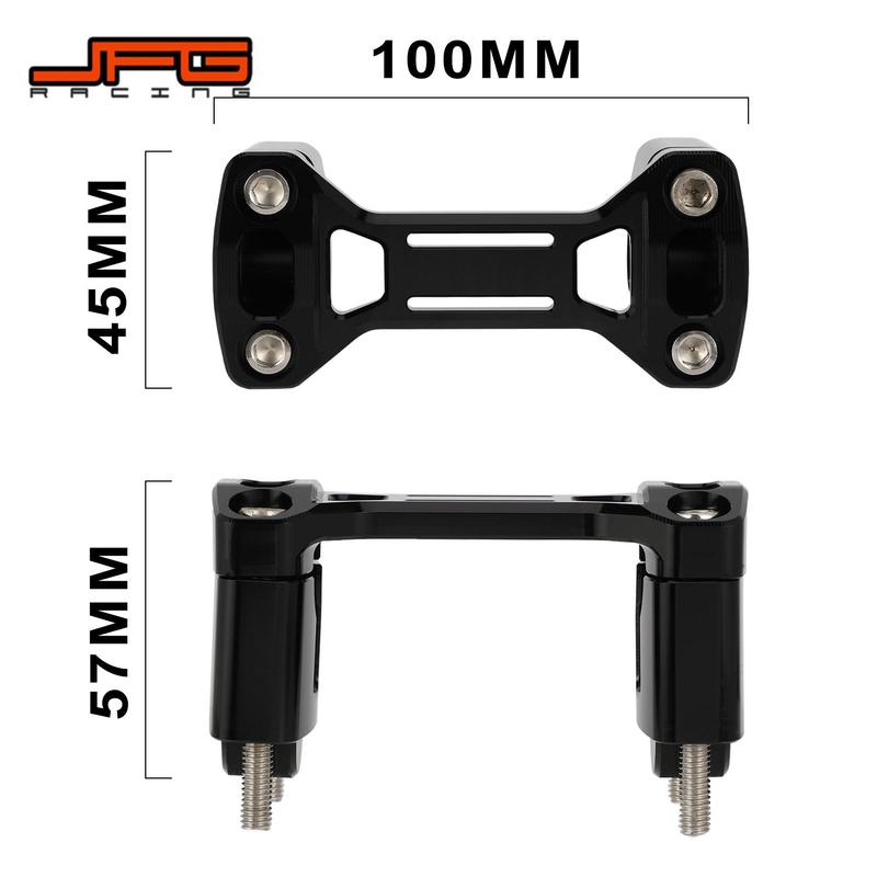 Bar Riser Mount Motorcycles Accessories Handlebar Clamp Handlebar Risers Adapter Bar Clamps For Honda CRF110F CRF 110F Dirt Bike