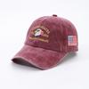 Berretto da Baseball Ricamato Lavato, Berretto da Baseball alla Moda Versatile, Cappello da Sole Casual Sportivo per Esterno Viaggio
