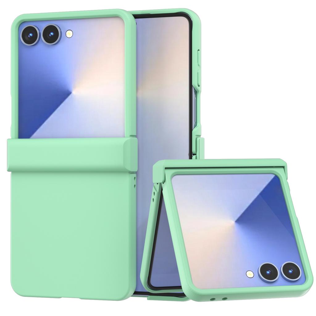 ABEEL For Samsung Galaxy Z Flip7 5G Case Skin Feel PC Phone Cover with Hinge Protection