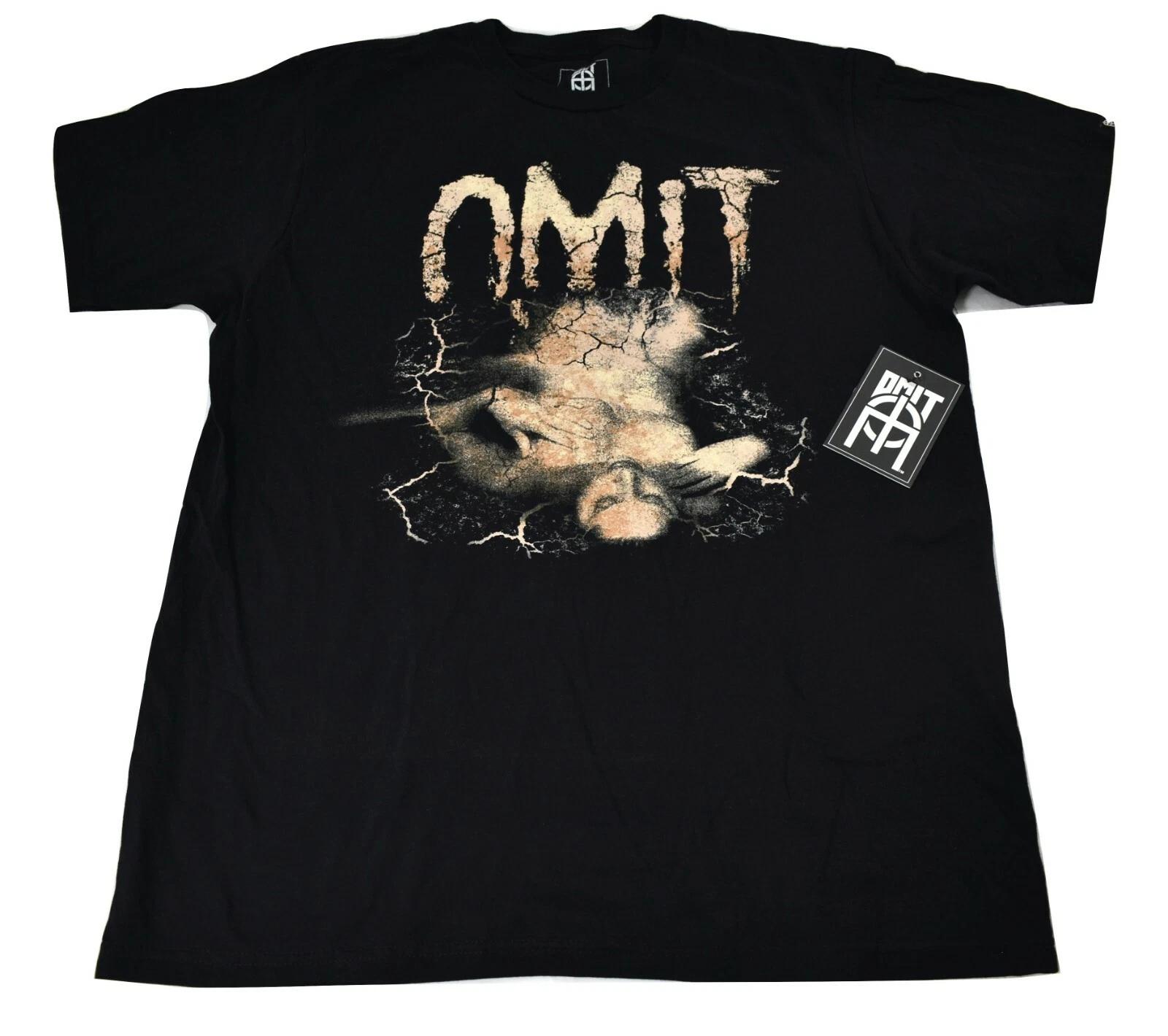 Omit Mens Dirt Nap Black Tee Shirt New L S
