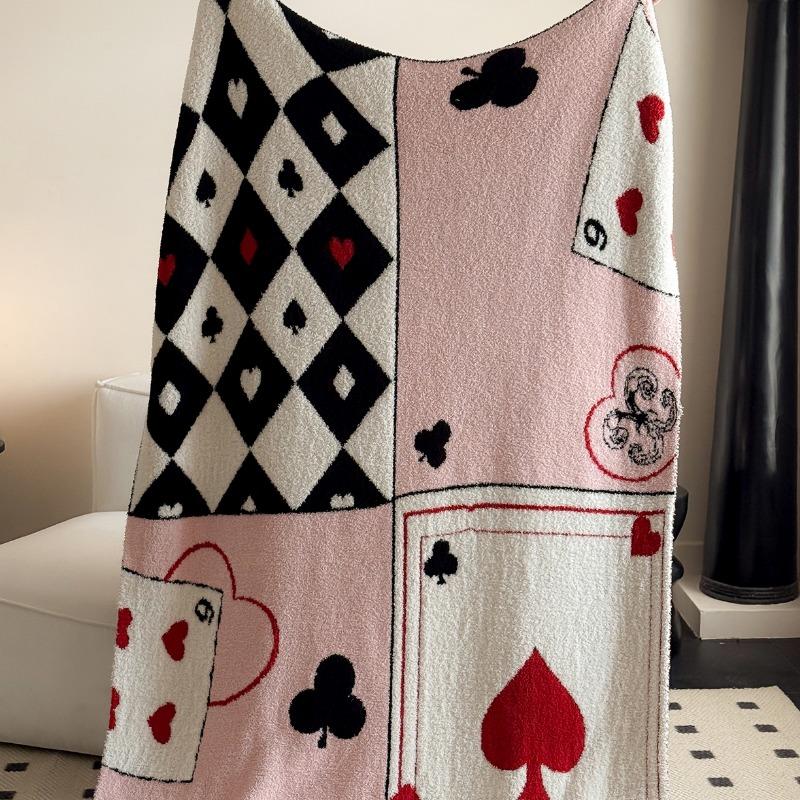 

Весна и лето новый год лошади одеяло осень и зима утолщенное теплое для отдыха дома многофункциональное одеяло 130x170cm 1pcs