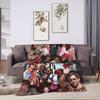 Ryan Gosling Collage Blanket Quality Warm Soft Bedding Throws Winter Travel Outdoor Print Bedspread