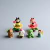 Cute Butterfly Beetle Cat Resin Ornament Collection Miniature Scene Cartoon Gift Toys Enlightenment Education Home Decoration