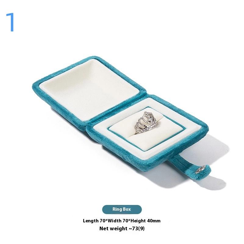 Velvet Ring Box Classical Earring Necklace Bangle/Bracelet Case Jewelry Gift Box For Wedding Jewelry Display Storage Box
