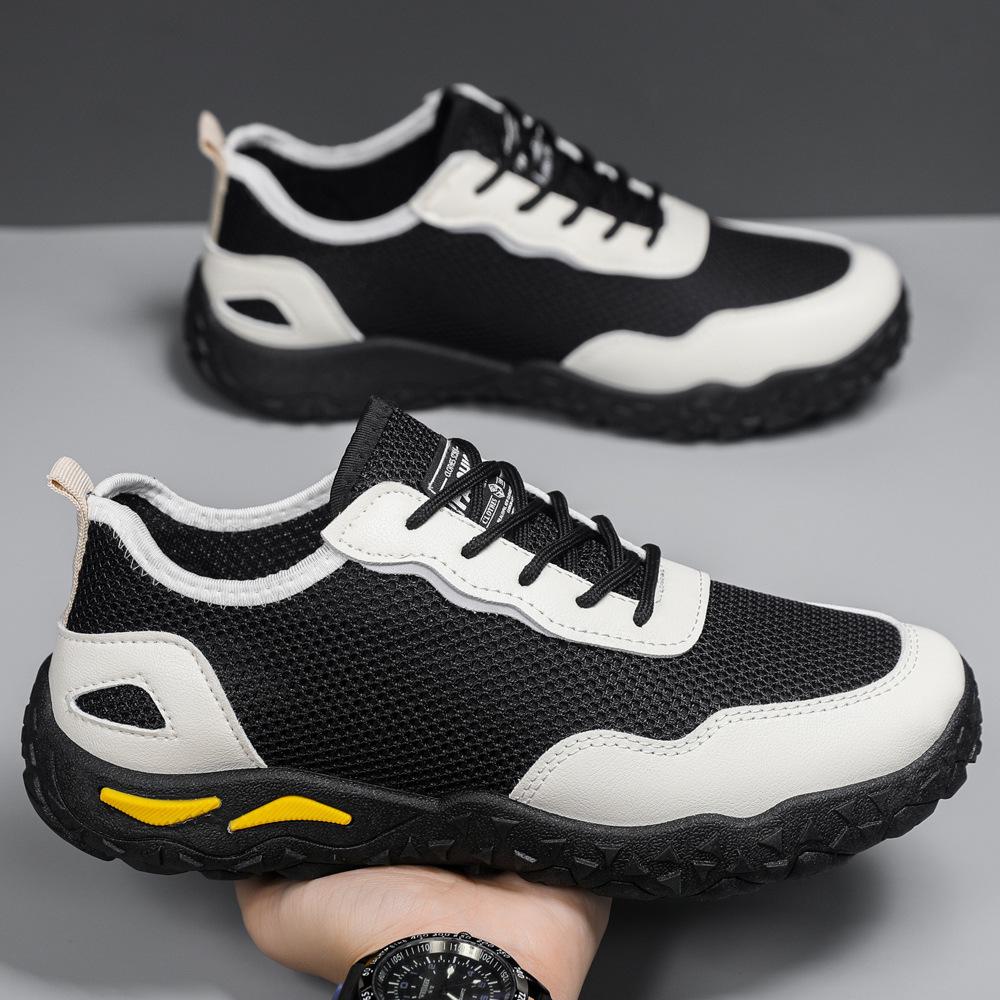 Men s Trendy Breathable Mesh Slip-On Casual Shoes for Summer 42
