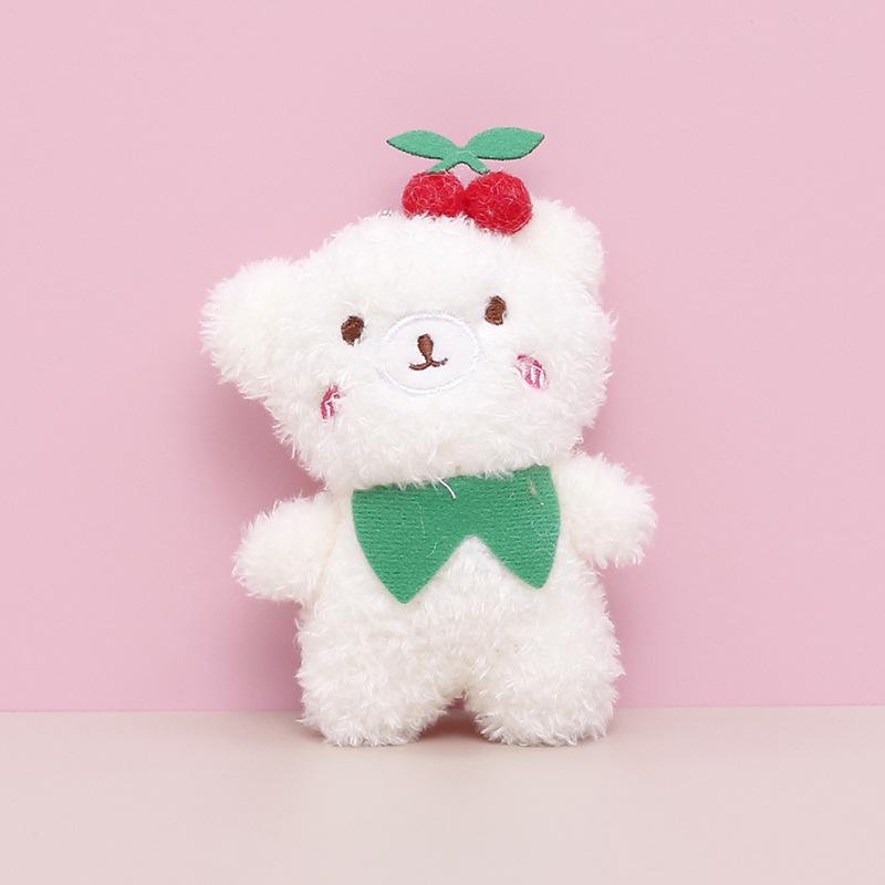 Plush Teddy Bear Keychain Pendant - Wedding Toss or Claw Machine Doll Gift