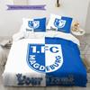 Custom Name 1. FC Magdeburg Bedding,Quilt Set Quilt Cover Pillowcase Home Birthday Gift(1 * Duvet Cover + 2 * Pillowcase, Without Core) -HE3