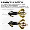 MEREDITH Crazy Flapper Fishing Lures 70mm 90mm Soft Lure Fishing Lures Soft Silicone Baits Shrimp Bass Peche Gear Fishing Tackle