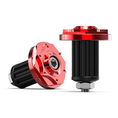 2PCS Motorcycle Handle Bar Ends Plug Grips Plug Aluminum Handlebar Caps Motor Bike for Honda Yamaha KTM Dirt E-Bike