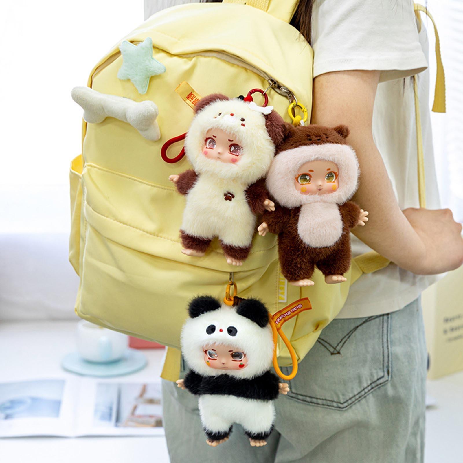 

Cute And Super Cute Plush Toys, Trendy Figurines, Pandas, Puppies, Vinyl Plush Toys, Dolls One Size білий