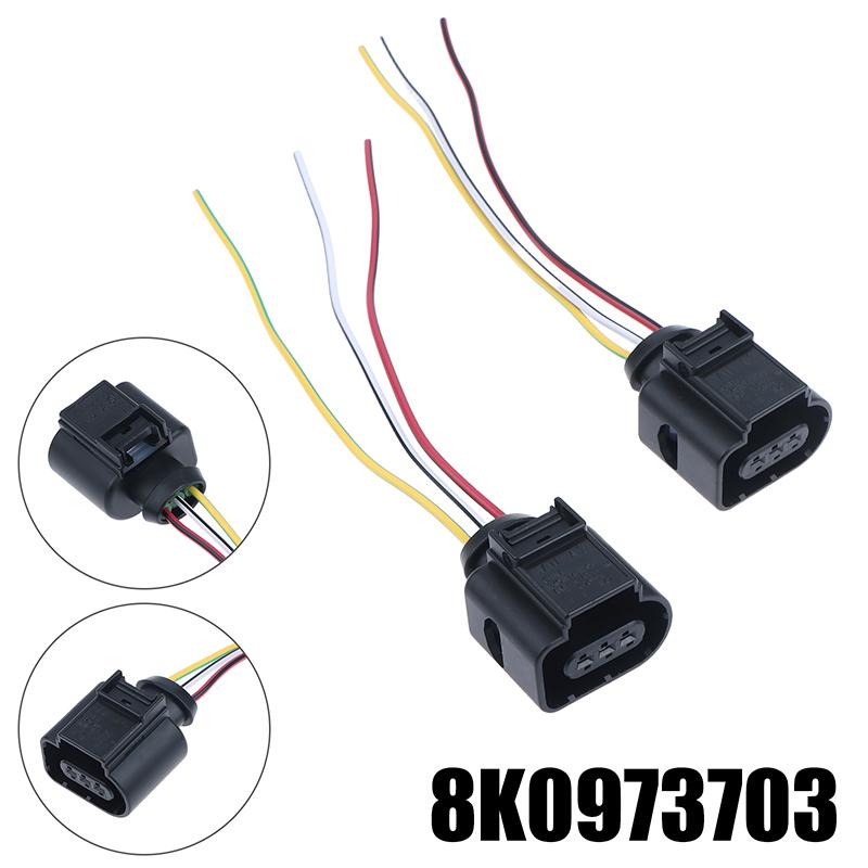 1/3 Stück 8K0973703 3-poliger Klimaanlagendruckschalter Drucksensoreinsatz Für Passat Golf Käfer Für A3 A4 A6