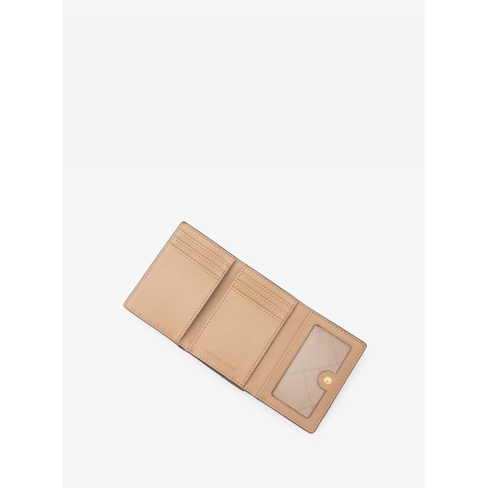 Michael Kors Jet Set Travel Compact Wallet Medium 35s3gtve2l220 Camel