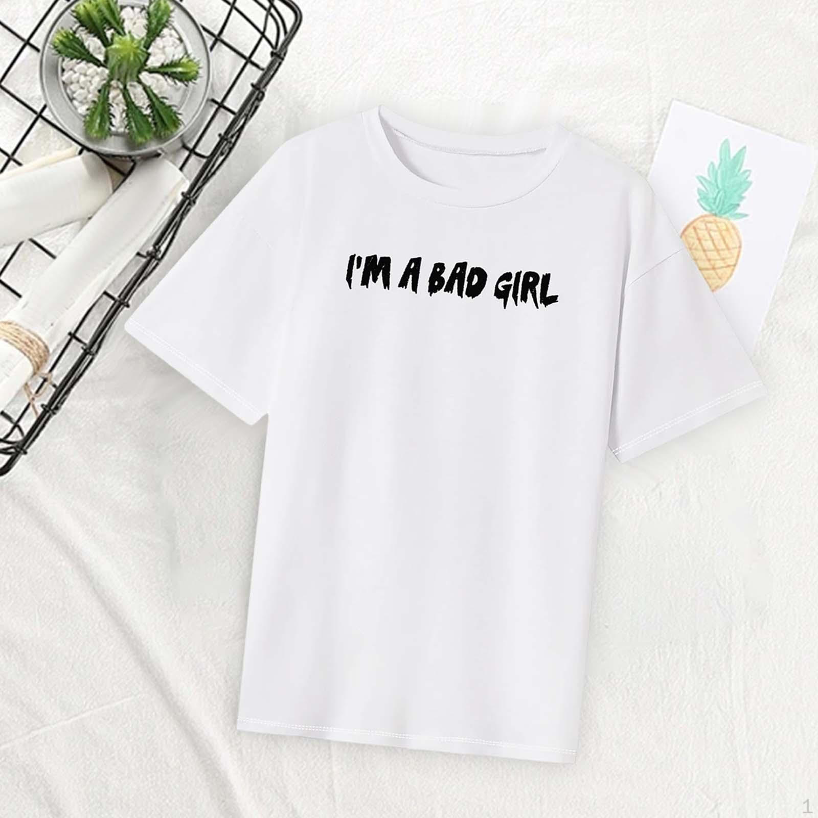 

Футболка для женщин, базовая футболка, костюм с круглым вырезом, женская на работу