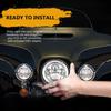 SUNPIE 7 inch Head light Compatible with H_arley Street Glide/Tri Glide, Compatible with Road King