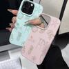 Summer Beach Line Art Doodle Pattern Design Protective Cover for iPhone 17 16 15 14 13 12 11 16E Series Pro Max Plus