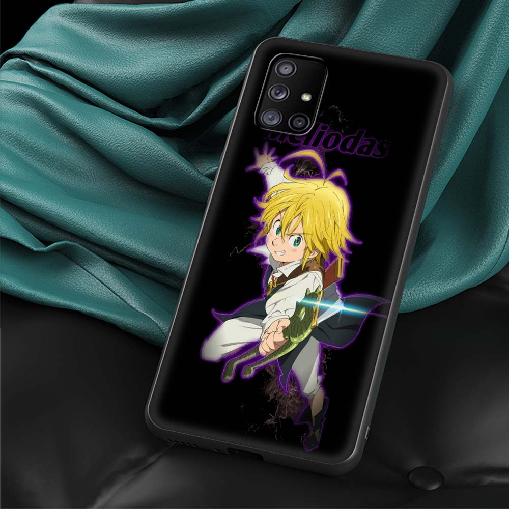 Etui na telefon anime Siedem Grzechów Głównych dla Samsunga Galaxy A51 A71 A21S A12 A11 A31 A52 A41 A32 5G A72 A02S Pokrowiec z silikonu TPU