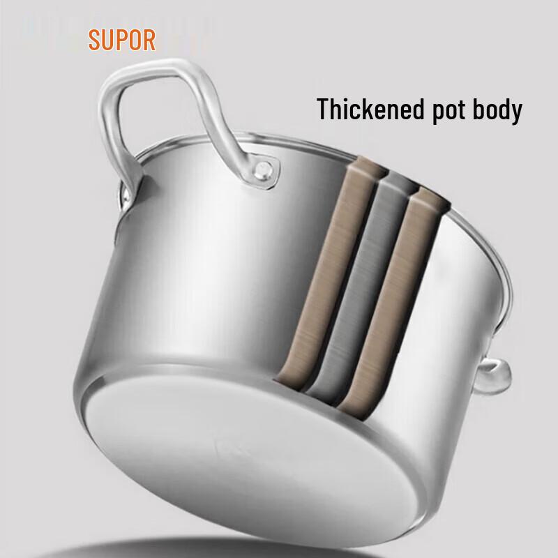 Supor Lesun 304 Stainless Steel Soup Pot