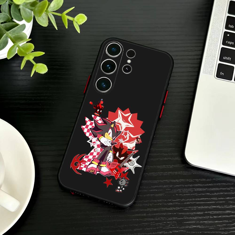 G-Shadow the Hedgehog Phone Case For Samsung S26,S25,S24,S23,S22,S21,S20,S30,Ultra,Plus,Fe,Note,5G Black Cover