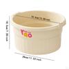 Foot Bath Tub Convenient Sturdy Bathing Bucket for Household Soaking Feet Toe Nails and Ankles
