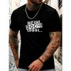 Men's Pattern Summer Casual Crew Neck Short T-Shirt,Machine Washable