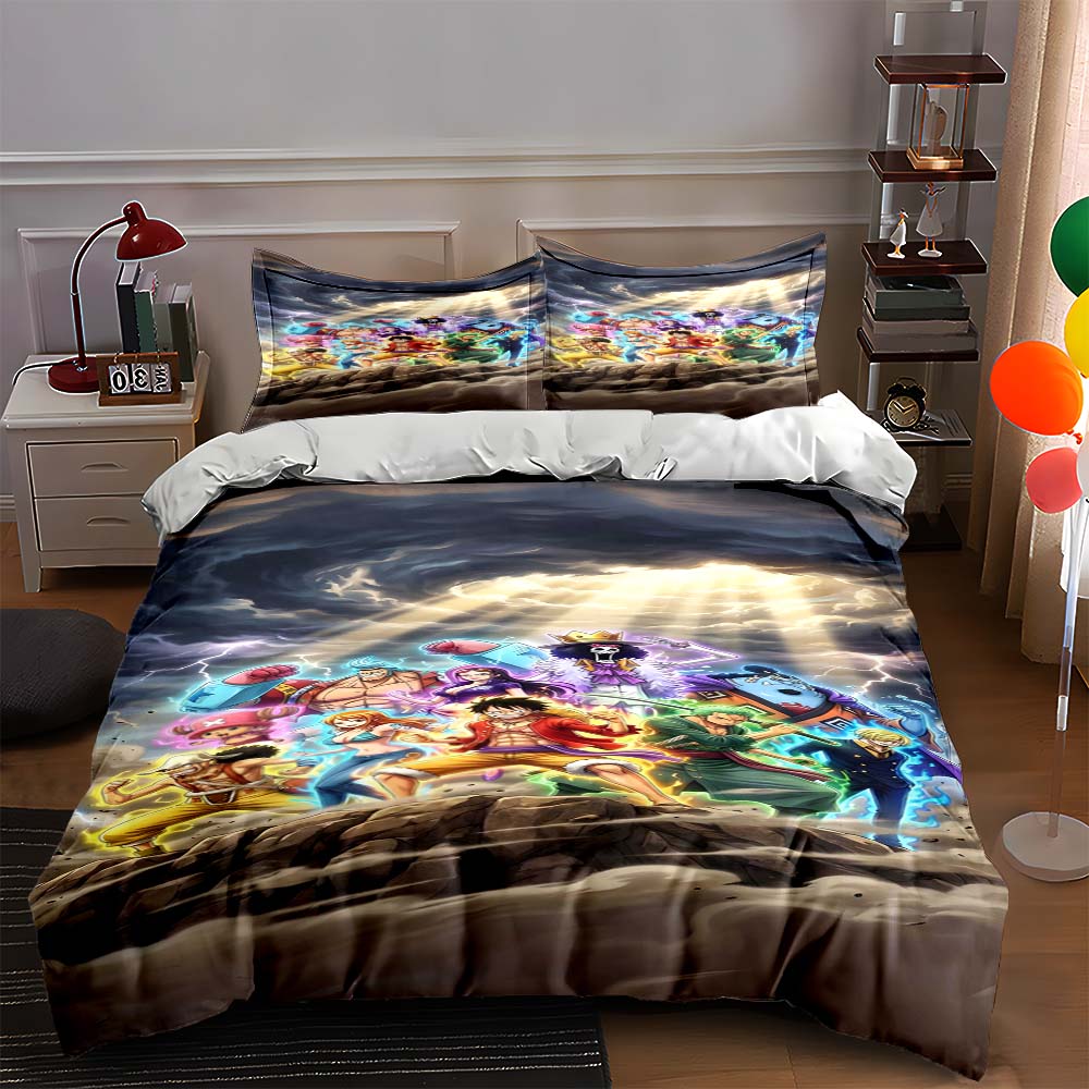 

Anime characters in action. Bedding sets Duvet cover sets Duvet covers Pillowcases(1 * Duvet Cover 2 * Pillowcases, without duvet insert) 135x200cm