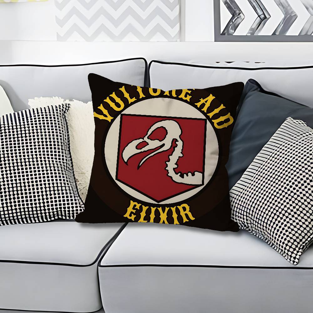 JJuggernog Revive Speed Soda Logo Celebrity Merchandise AllMatch Printed Pillow Case Sofa Car Office Room Decoration Protector