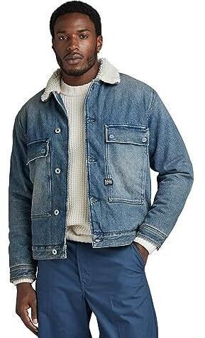 Демисезонная куртка G-Star Utility Flap Pocket Sherpa JeansJacket (D23595-D436-G129)