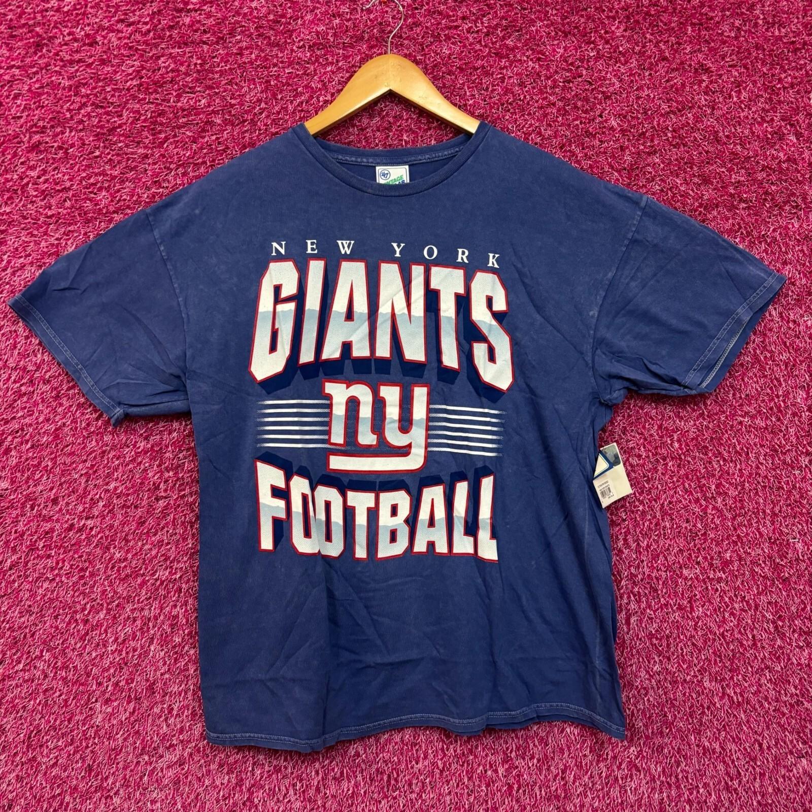 Футболка NFL Giants с минеральной стиркой 4XL