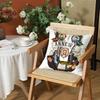 Book AAnne of Green Gable Cushion Cover Silky Short Plush Invisible Zipper Dustproof Sofa Pillow Case for Home Decor