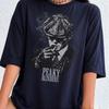 Peaky Blinders Tommy Shelby T-shirts Men Summer Cotton Clothing Casual Fashion Round Neck Short Sleeved
