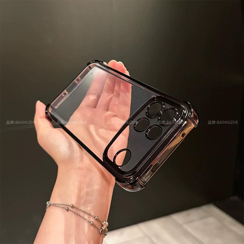 The four-corner airbag is suitable for oppoa7promax mobile phone case, all-inclusive anti-drop A7promax with its own lens film a7pm.